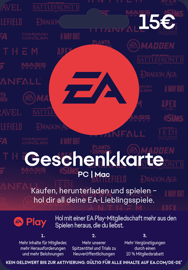 EA Gift Card €15 (PC)