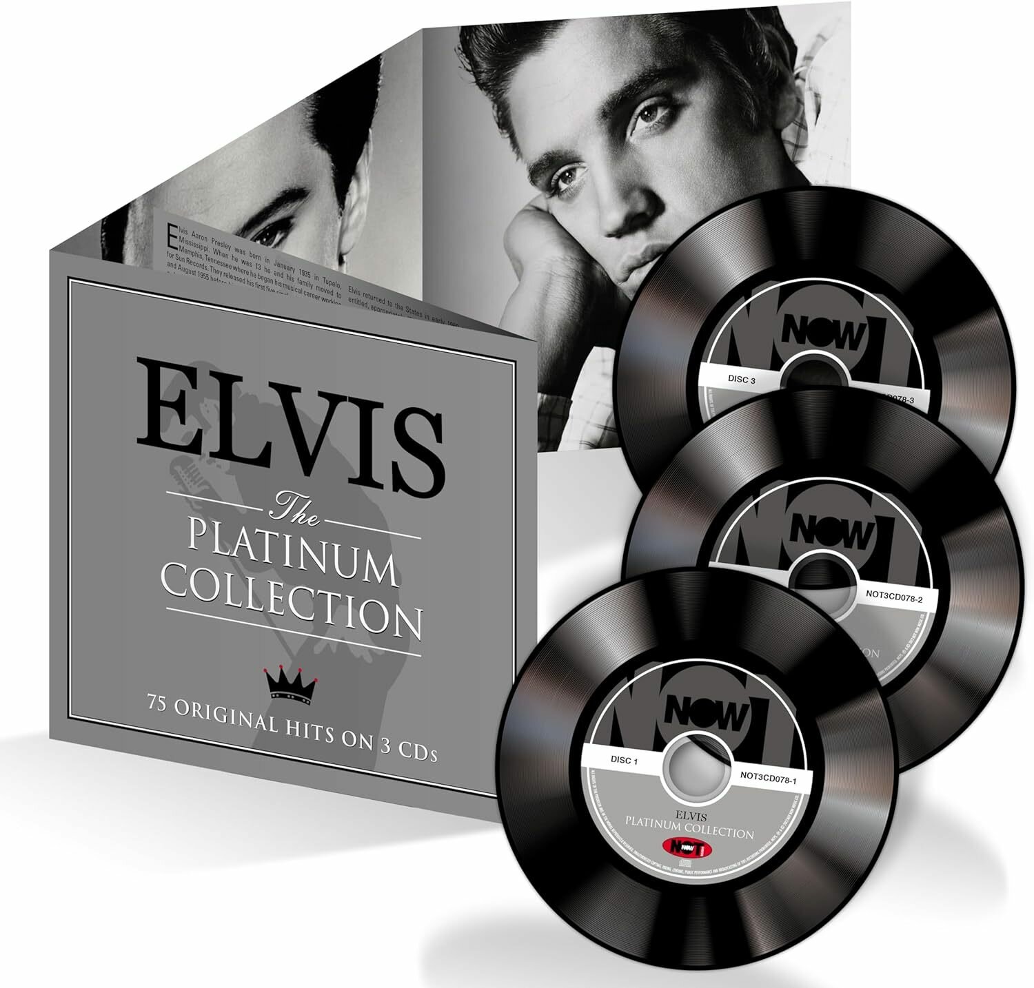 Elvis Presley Elvis - The Platinum Collection CD Not Now Music - фото №4