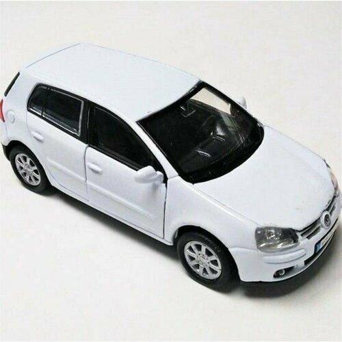 Модель машины 1:34-39 VW GOLF V 42361 белый welly 43645 велли модель машины 1 34 39 lada priora в ассортименте