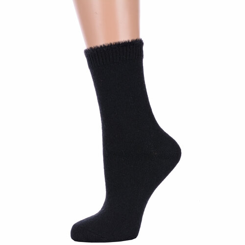 Носки HOBBY LINE, размер 36-40, черный носки теплые термоноски носки ангора носки кашемир