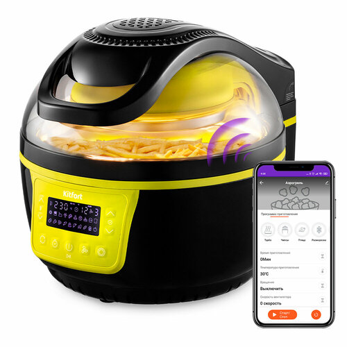 Аэрогриль Kitfort КТ-2243 черный 1544500₽