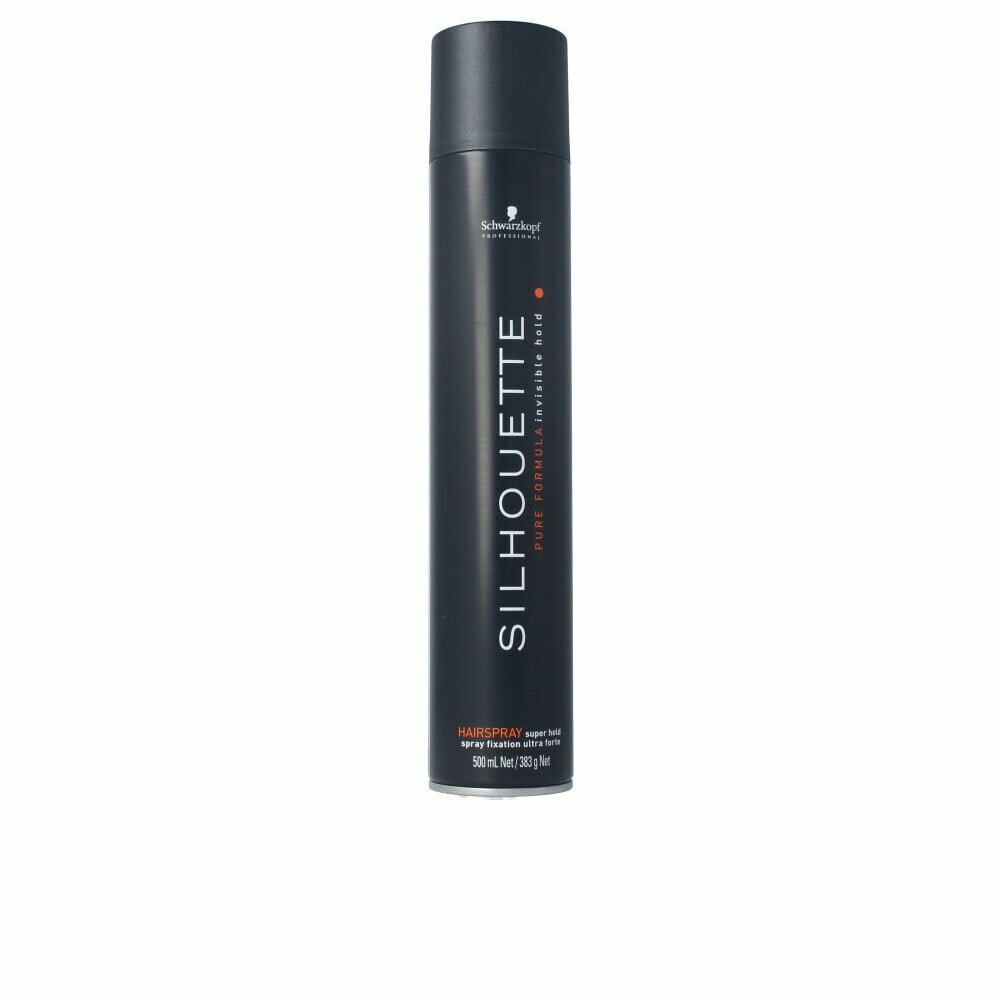 Schwarzkopf SILHOUETTE Hairspray SuperHoild Безупречный лак УСФ,500 мл (черный)