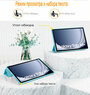 Чехол для планшета Samsung Galaxy Tab A9 Plus 11 дюймов (SM-X210/X216), из мягкого силикона, трансформируется в подставку (черный)