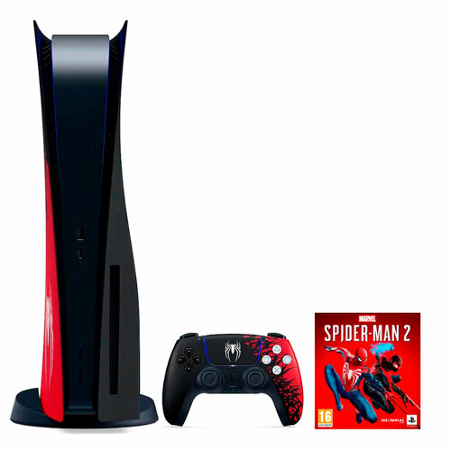 Игровая приставка Sony PlayStation 5 Disc Spider-Man CFI1200A CFIJ-10013 12142100₽