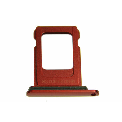 Держатель сим карты (Sim holder) для iphone XR red