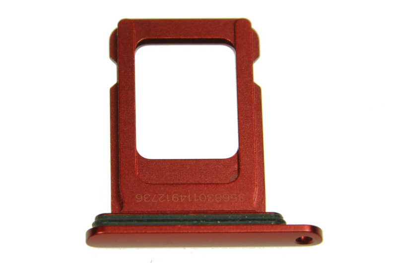 Держатель сим карты (Sim holder) для iphone XR red