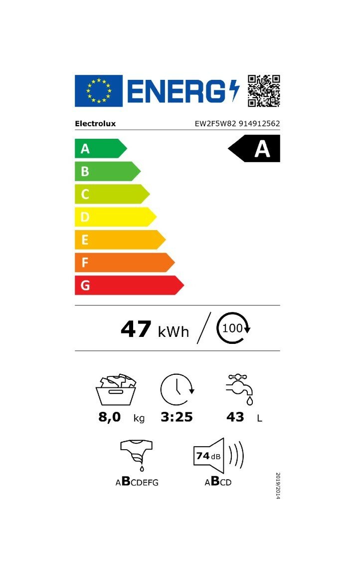 Стиральная машина ELECTROLUX EW2F5W82, белый - фотография № 9