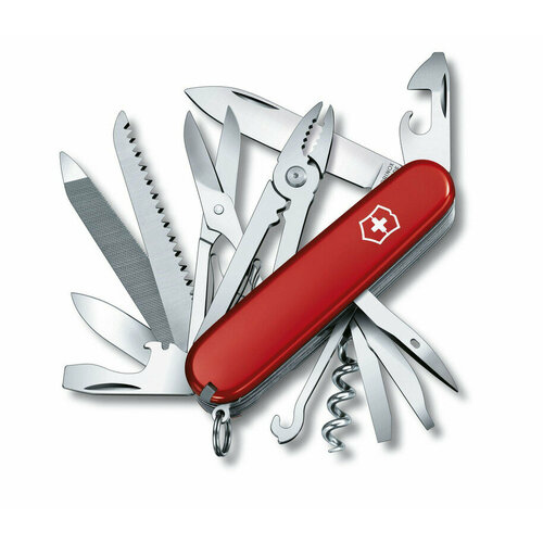 Нож перочинный Handyman, красный, 9,1х2,6х2,8 см, Victorinox, 1.3773