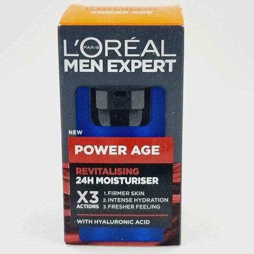 Восстанавливающий увлажняющий крем L'Oreal Paris Men Expert Power Age 50 мл (из Финляндии)