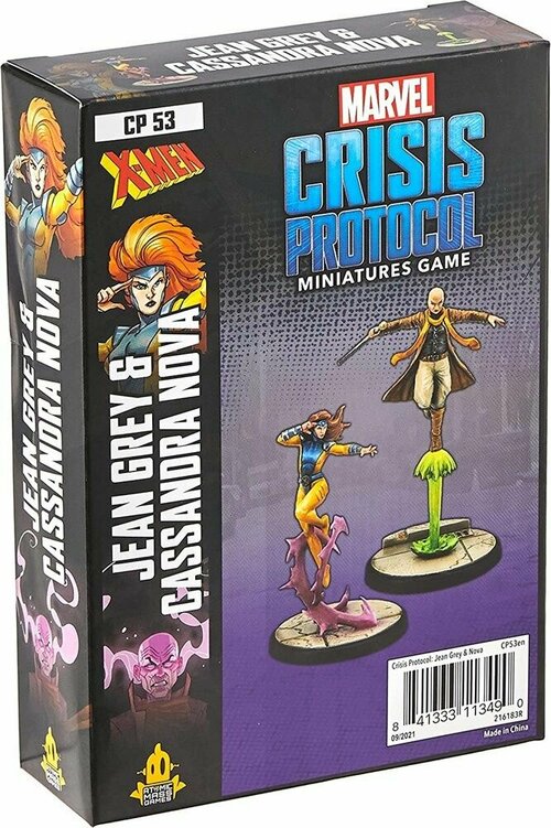 Настольная игра MARVEL CRISIS PROTOCOL: JEAN GREY & CASSANDRA NOVA EN