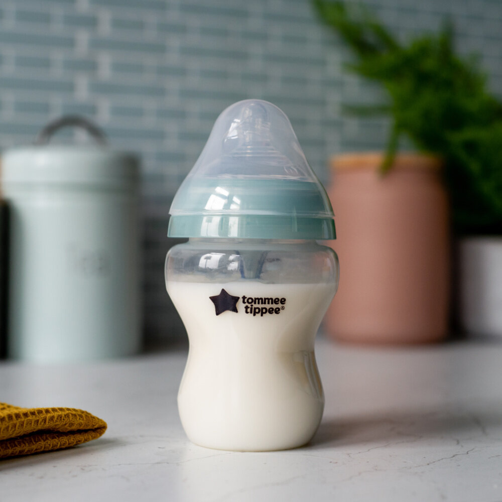 Бутылочка Tommee Tippee Advanced с усиленным антиколик.клапаном/индикатор, медлен.поток, 260 мл голубой - фото №8