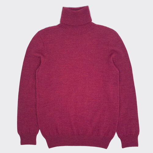 Водолазка , размер 10 лет (140 см), бордовый