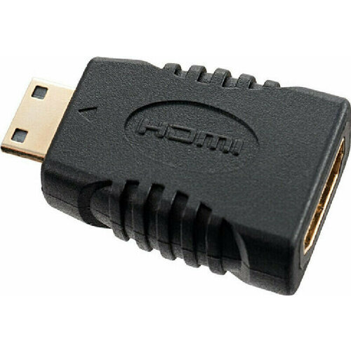 Кабель-переходник (адаптер) PERFEO Переходник HDMI C (mini HDMI) вилка - HDMI A розетка (A7001) кабель perfeo hdmi mini hdmi h1101 2 м черный