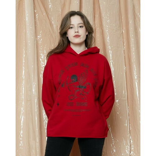 Худи Мам, купи!, размер S-M, красный