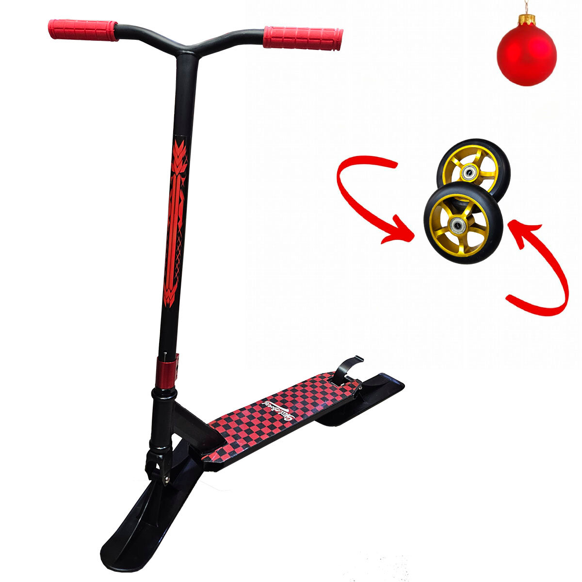 фото Снегокат - Самокат трюковой