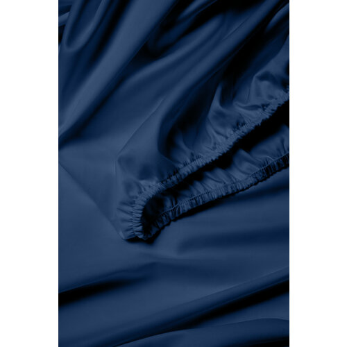 Простыня RELOVE - Galaxy Blue - 180х200х30 (на резинке)