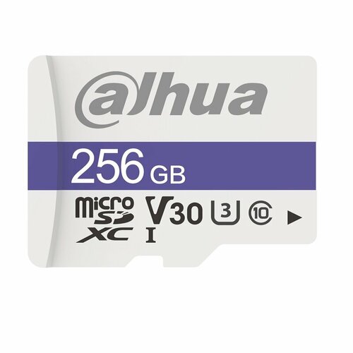Карта памяти MicroSD Dahua DHI-TF-C100/256GB 256 Гб карта памяти ноу хау microsdhc 32gb c10 v30 u3 адаптер