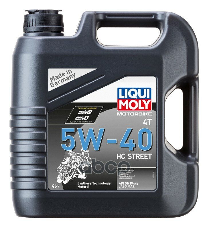 Motorbike 4T 5W-40 Hc Street (Hc-Синтетическое) New! LIQUI MOLY арт. 20751