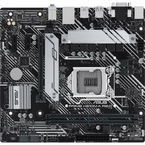Материнская плата Asus PRIME H510M-A R20 Soc-1200 Intel H470 2xDDR4 mATX AC97 8ch71 GbLANVGAHDMIDP 1103500₽