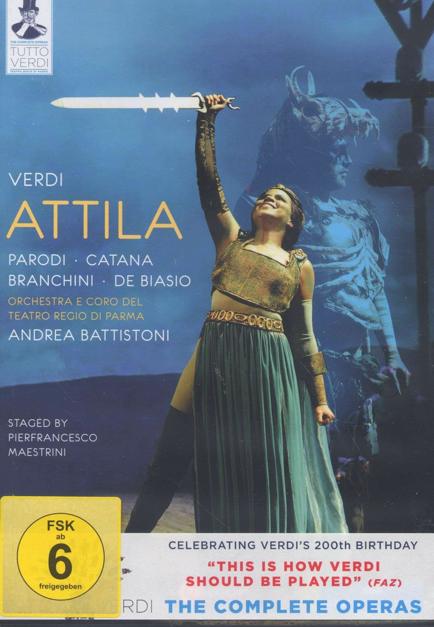 DVD Giuseppe Verdi (1813-1901) - Tutto Verdi Vol.8: Attila (DVD) (1 DVD)