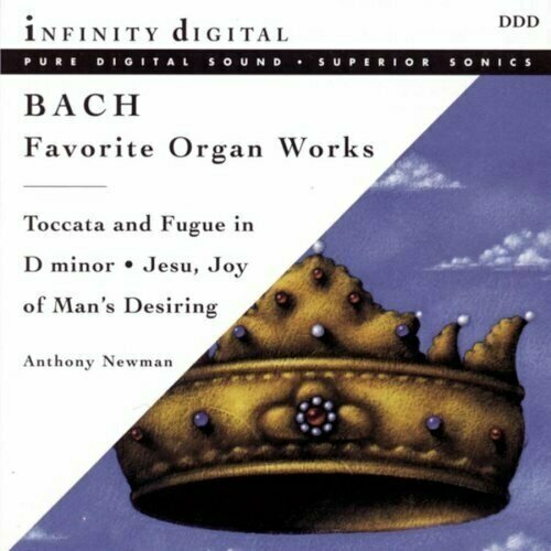 AUDIO CD Anthony Newman: Bach: Favorite Organ Works audio cd garry grodberg bach pachelbel buxtehude walther organ works 1 cd