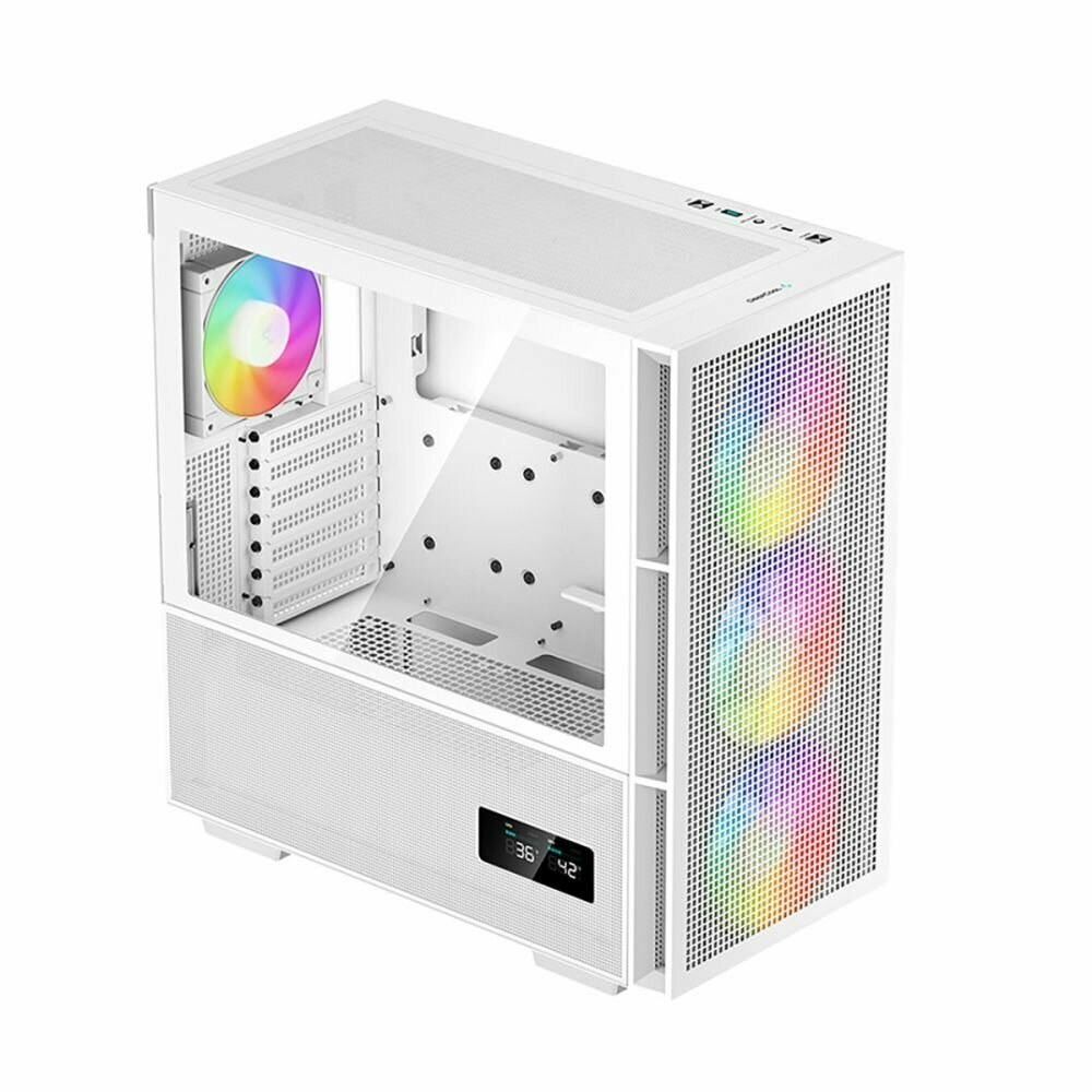 Корпус DEEPCOOL CH560 DIGITAL WH