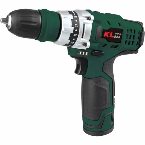 Шуруповерт аккумуляторный KLPRO KLNM1020 (12 В / 2,0 Ач)