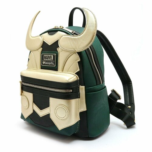 рюкзак loungefly розовый Сумка рюкзак Локи Loki из вселенной Марвел Marvel Loungefly