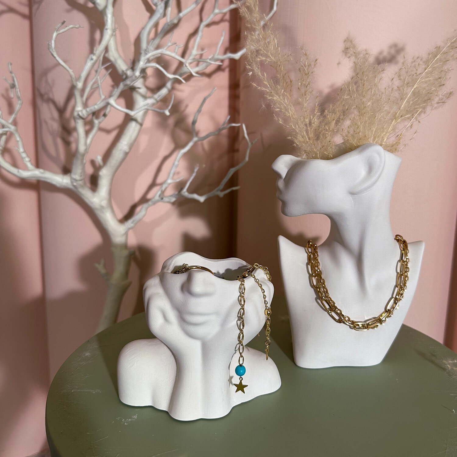 Ваза-органайзер 'Женское лицо' — фото 1