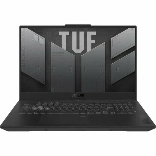 Ноутбук Asus TUF Gaming F17 FX707ZC4-HX076 Core i5 12500H 16Gb SSD512Gb NVIDIA GeForce RTX 3050 4Gb 17.3 IPS FHD (1920x1080) noOS grey WiFi BT Cam (90