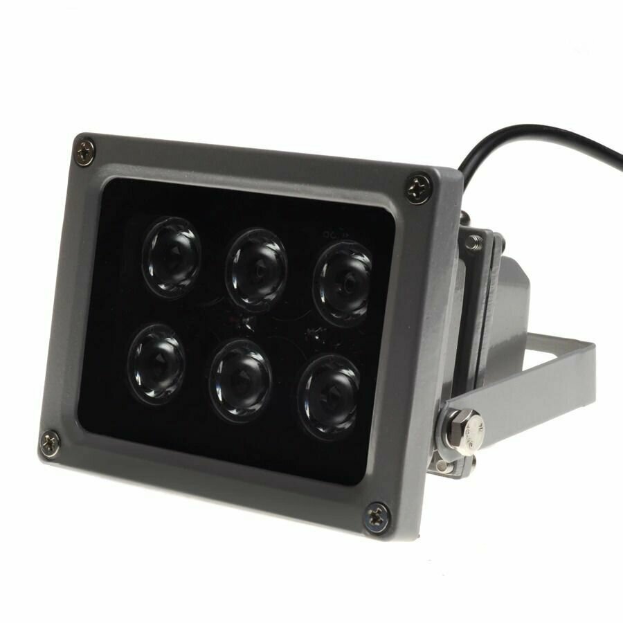ИК прожектор AZISHN LEDS-6F для камер видеонаблюдения