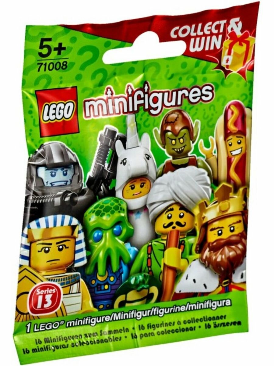 Конструктор LEGO Collectable Minifigures 71008 Серия 13, 9 дет.