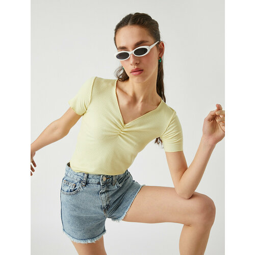 фото Футболка koton, размер m, желтый