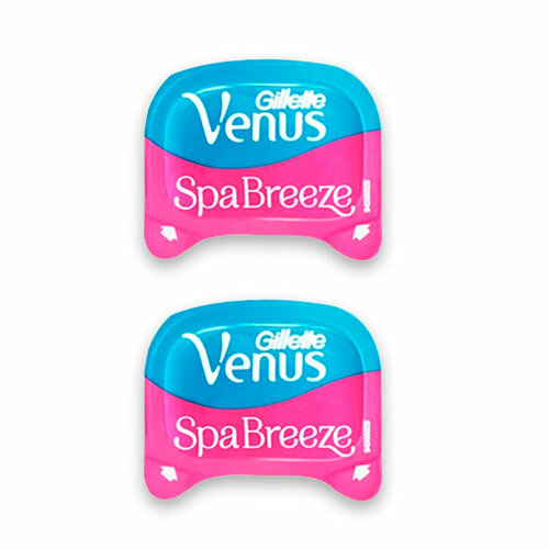 Gillette Venus Comfortglide Spa Breeze Razor Blades Сменные кассеты 2 шт