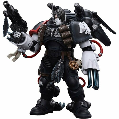 Фигурка JoyToy Warhammer 40,000 - Action Figure - Raven Guard: Chapter Master: Kayvaan Shrike JT6427