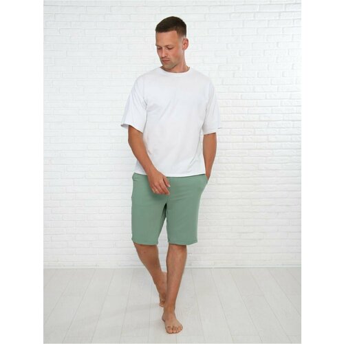 фото Шорты dariya & dionis, размер 60-62, зеленый