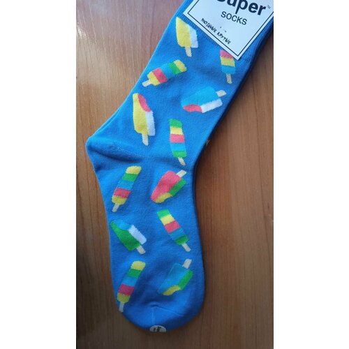 фото Носки super socks, размер 37/43, красный