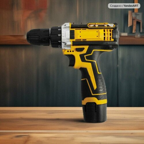 Дрель-шуруповерт аккумуляторная Шуруповерт 12 В 25 Нм 2 АКБ 380000₽