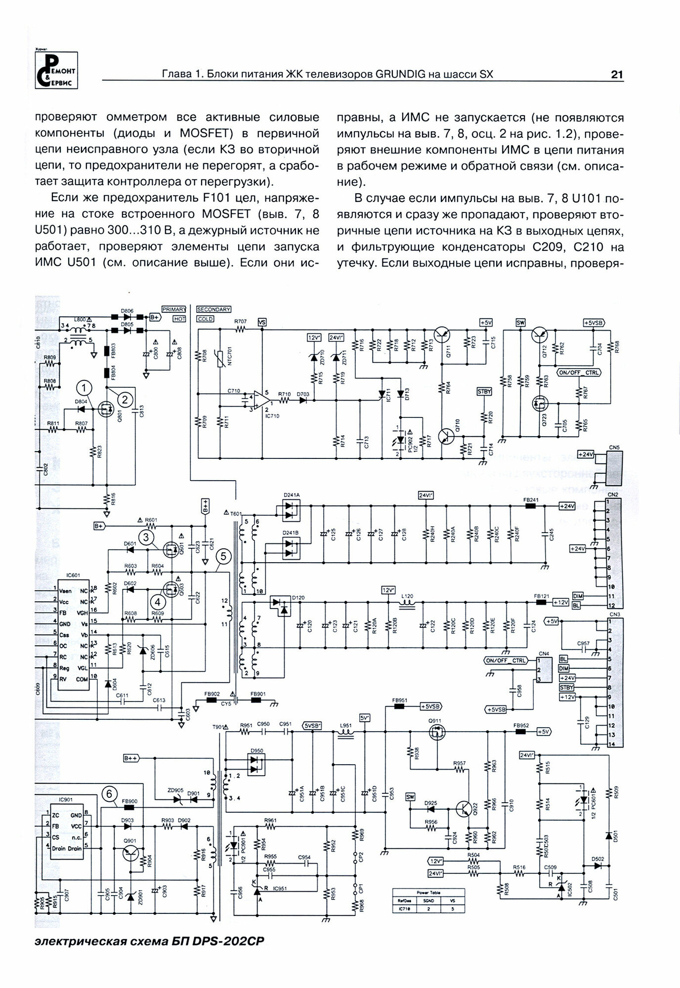 Блоки питания и LED-драйверы современных ЖК телевизоров. Ремонт № 155 - фото №3