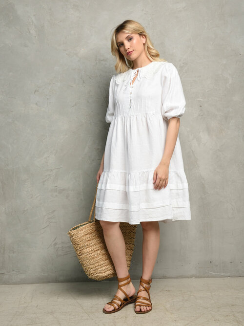 Платье AGENDA, размер L, белый