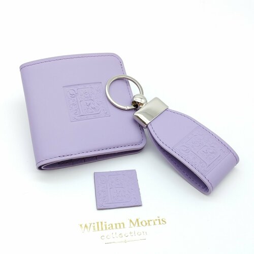 фото Кошелек william morris, фактура гладкая, фиолетовый