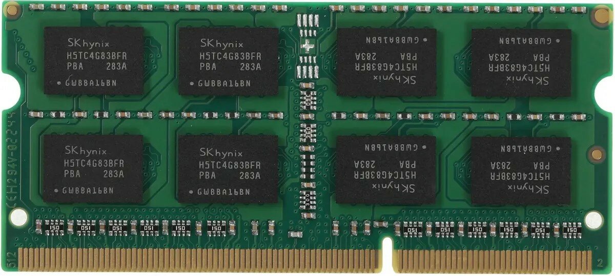 Оперативная память SO-DIMM DDR3L 8Gb PC12800 1600MHz CL11 135V Netac (NTBSD3N16SP-08)
