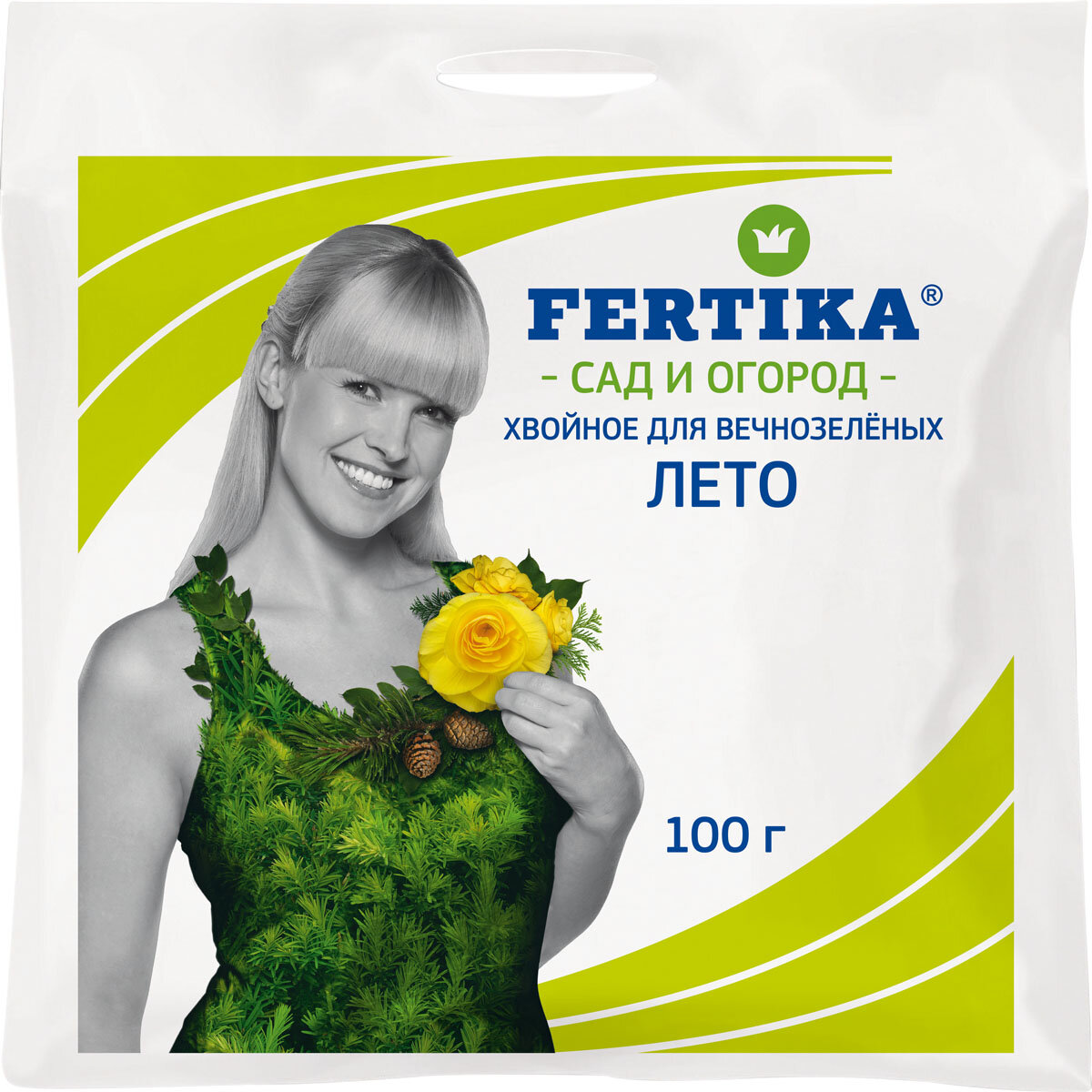 Удобрение FERTIKA Хвойное для вечнозеленых Лето, 0.1 кг