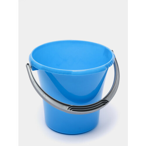 Ведро Либерти Объем 5л Комплектация Без крышки Цвет Голубой 599₽