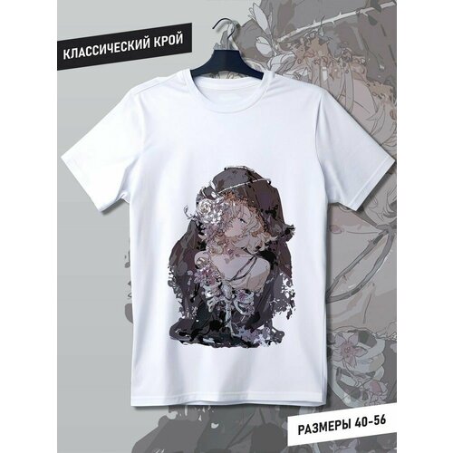 фото Футболка hypnotica, размер m, белый