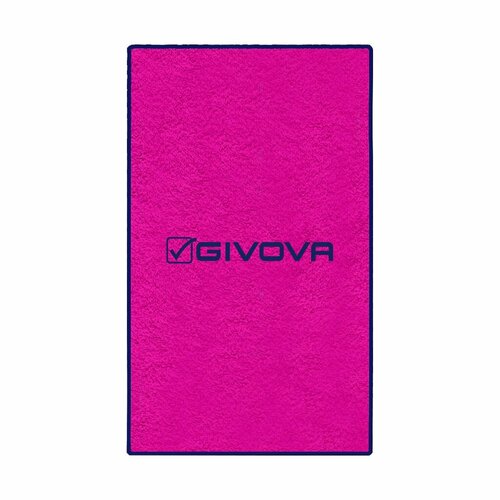 Пляжное двустороннее полотенце GIVOVA TELO BIG CINIGLIATO 80*165 FUXIA/BLU Tg. UNICA