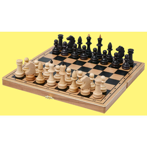 Шахматы Игрок мини из бука №1