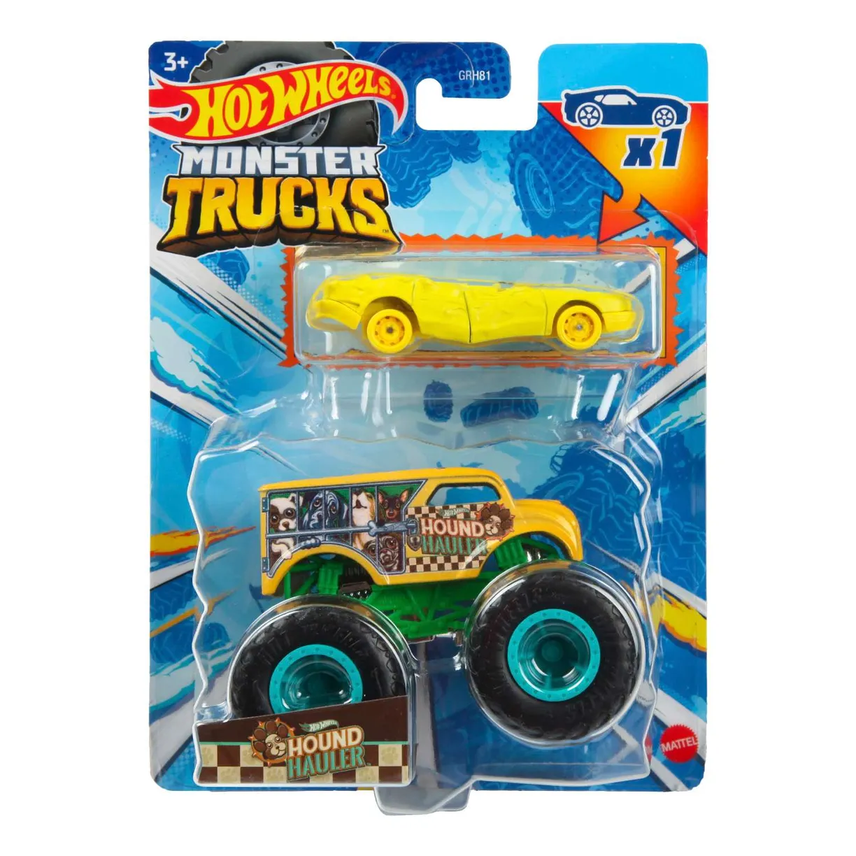 Машинка Hot Wheels (Monster Trucks) Hound Hauler HKM12-LA30