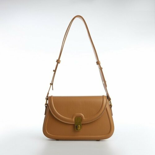 фото Сумка багет textura, бежевый