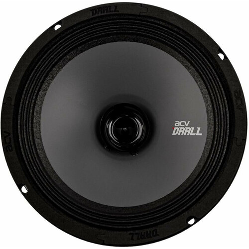 Колонки автомобильные ACV DRALL DR8 без решетки 300Вт 96дБ 3Ом 20см 8дюйм ком2кол широкополосные однополосные 4200₽